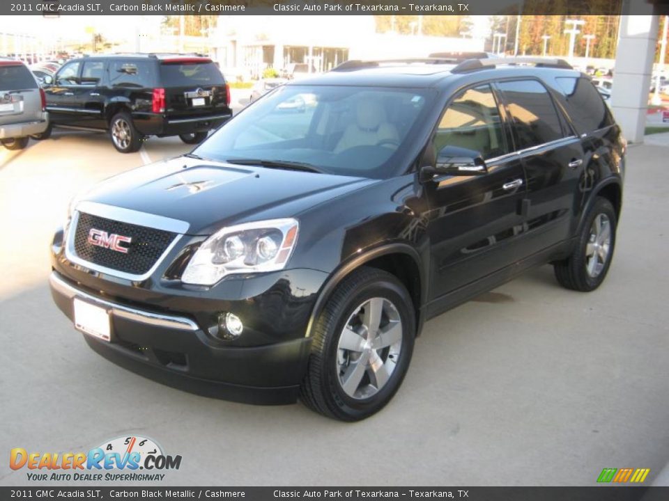 2011 GMC Acadia SLT Carbon Black Metallic / Cashmere Photo #1
