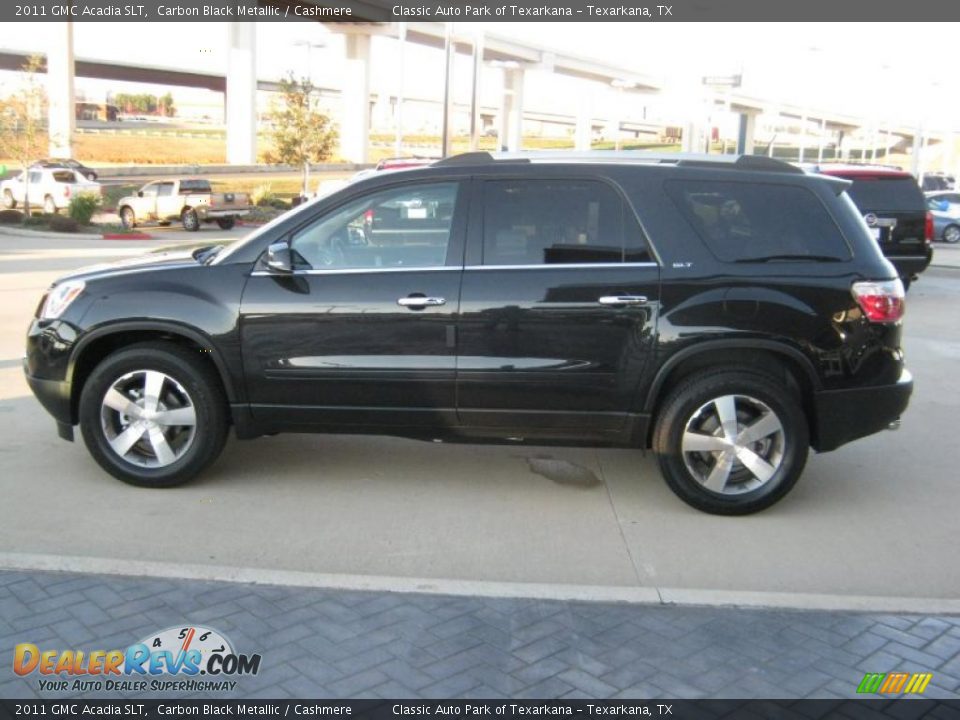2011 GMC Acadia SLT Carbon Black Metallic / Cashmere Photo #2