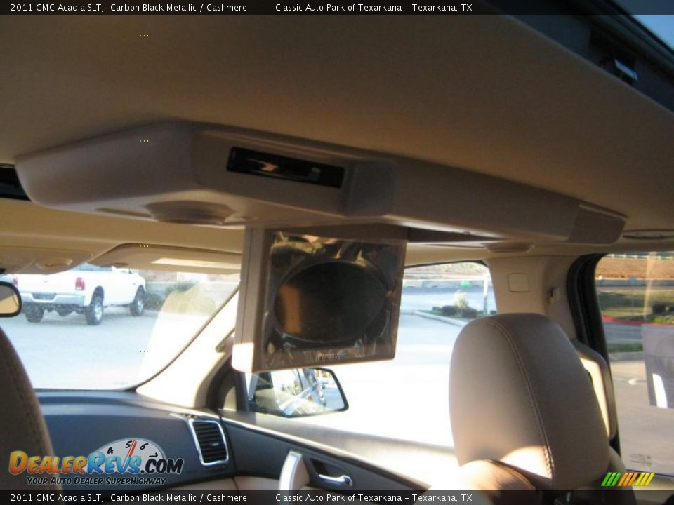 2011 GMC Acadia SLT Carbon Black Metallic / Cashmere Photo #15