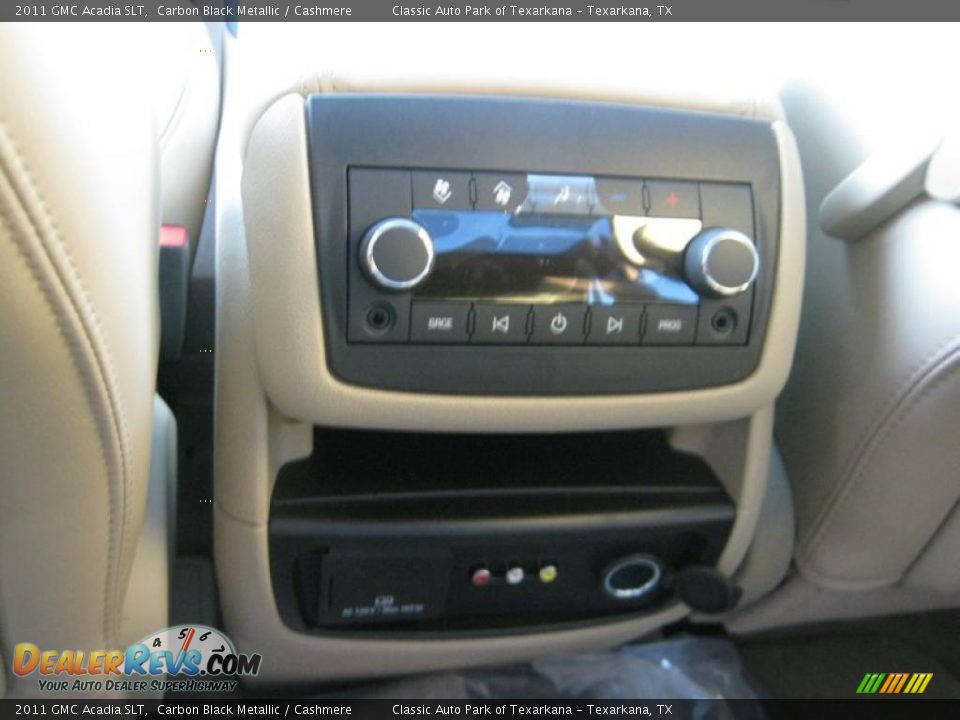 2011 GMC Acadia SLT Carbon Black Metallic / Cashmere Photo #16