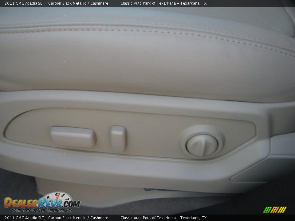2011 GMC Acadia SLT Carbon Black Metallic / Cashmere Photo #18