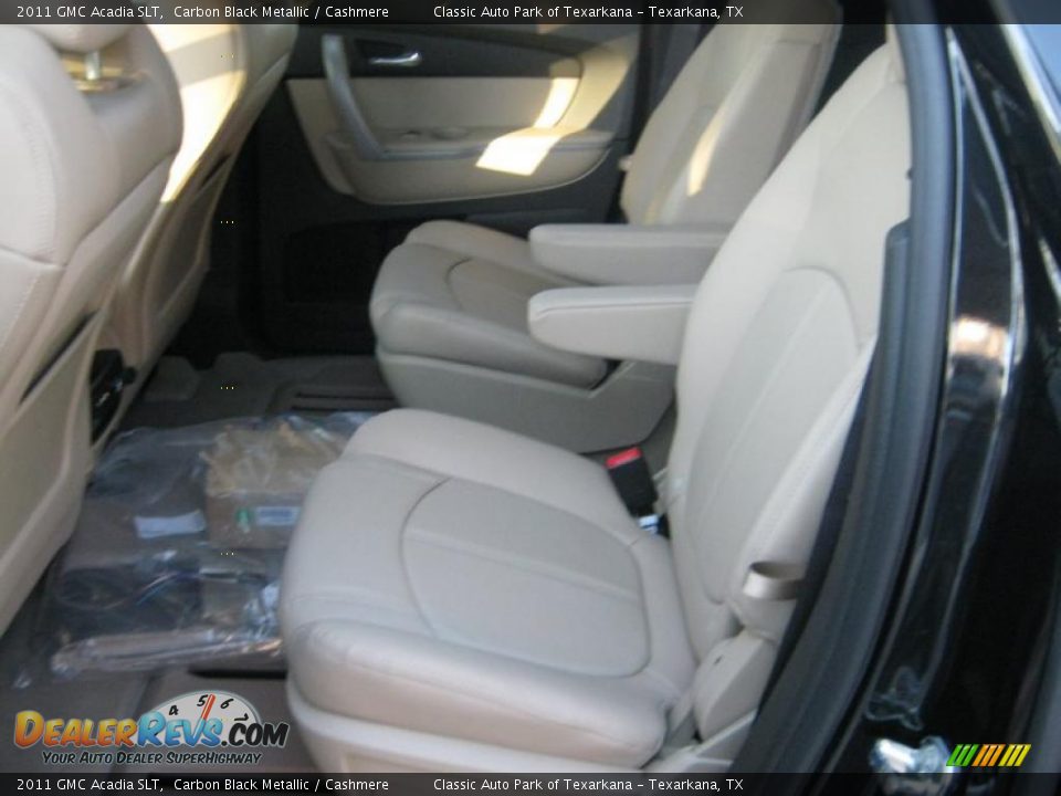 2011 GMC Acadia SLT Carbon Black Metallic / Cashmere Photo #19