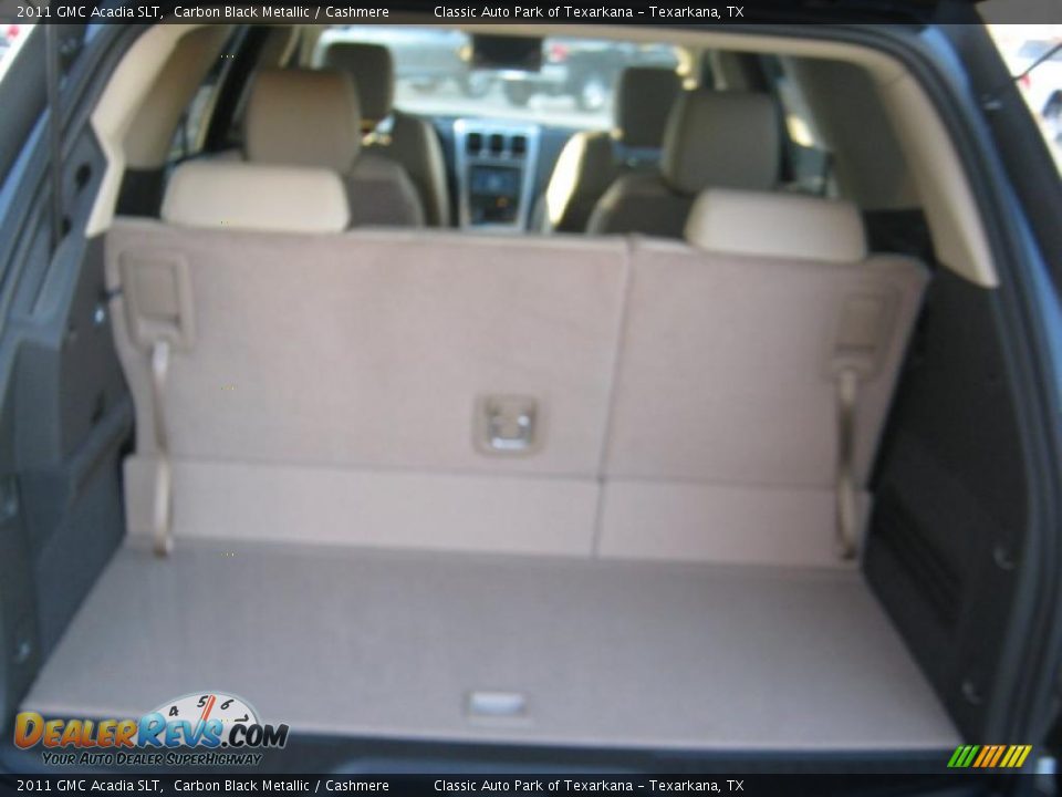 2011 GMC Acadia SLT Carbon Black Metallic / Cashmere Photo #25