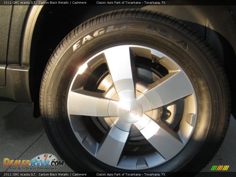 2011 GMC Acadia SLT Carbon Black Metallic / Cashmere Photo #26