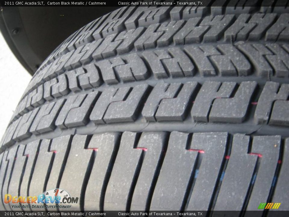 2011 GMC Acadia SLT Carbon Black Metallic / Cashmere Photo #27