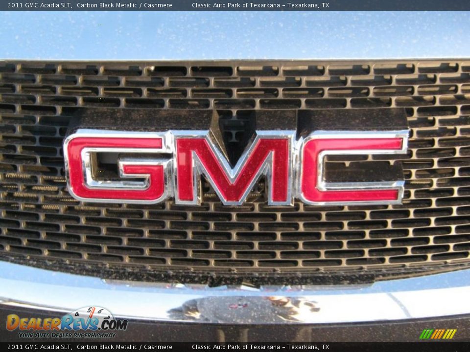 2011 GMC Acadia SLT Carbon Black Metallic / Cashmere Photo #30