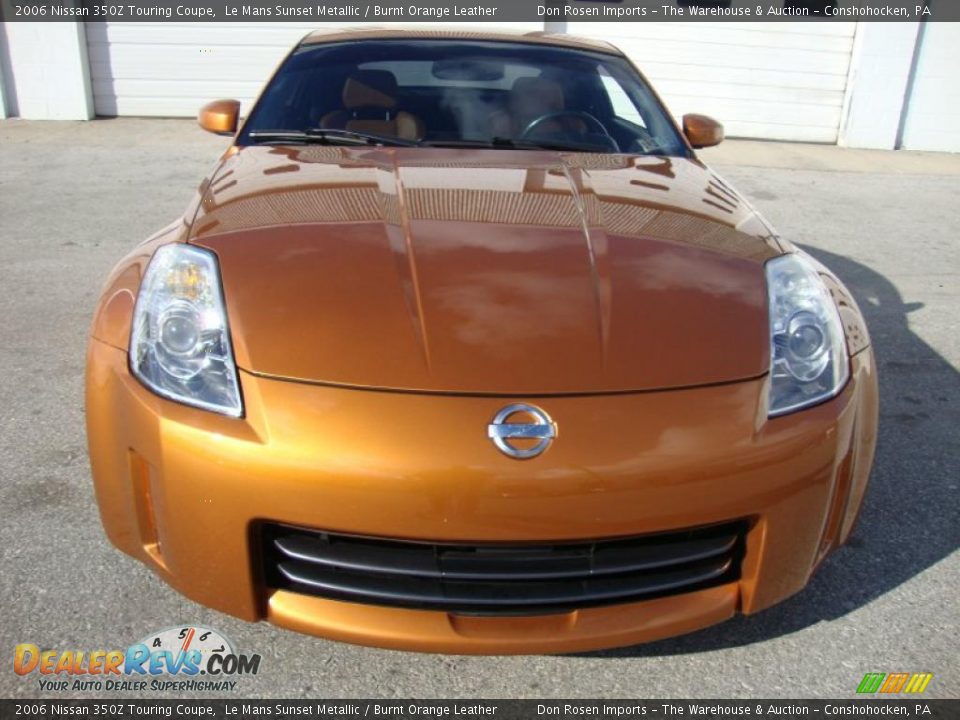 Le Mans Sunset Metallic 2006 Nissan 350Z Touring Coupe Photo #3