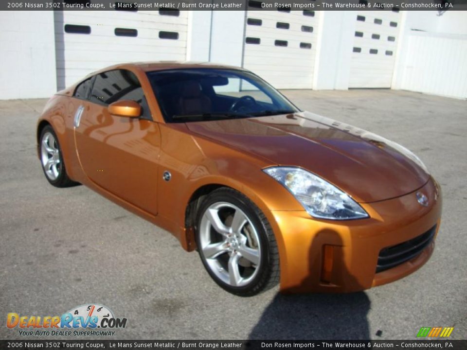 Le Mans Sunset Metallic 2006 Nissan 350Z Touring Coupe Photo #4