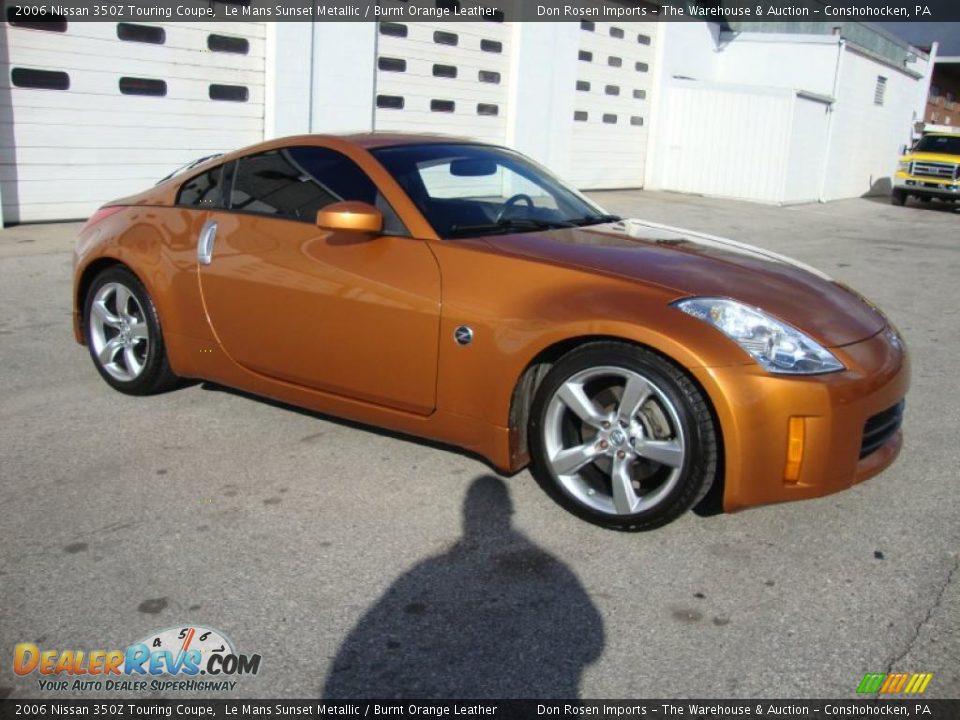 Le Mans Sunset Metallic 2006 Nissan 350Z Touring Coupe Photo #6