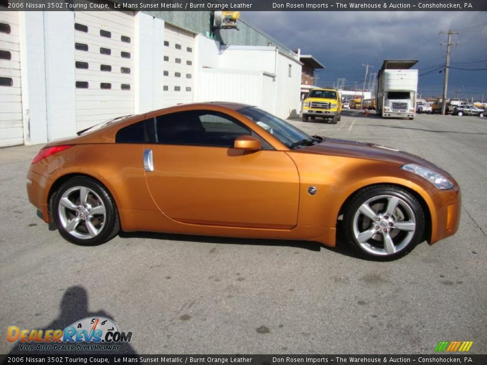 Le Mans Sunset Metallic 2006 Nissan 350Z Touring Coupe Photo #7