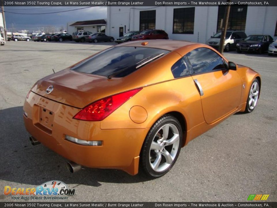 Le Mans Sunset Metallic 2006 Nissan 350Z Touring Coupe Photo #8