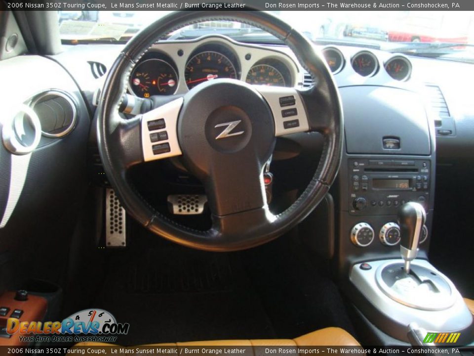 2006 Nissan 350Z Touring Coupe Steering Wheel Photo #34