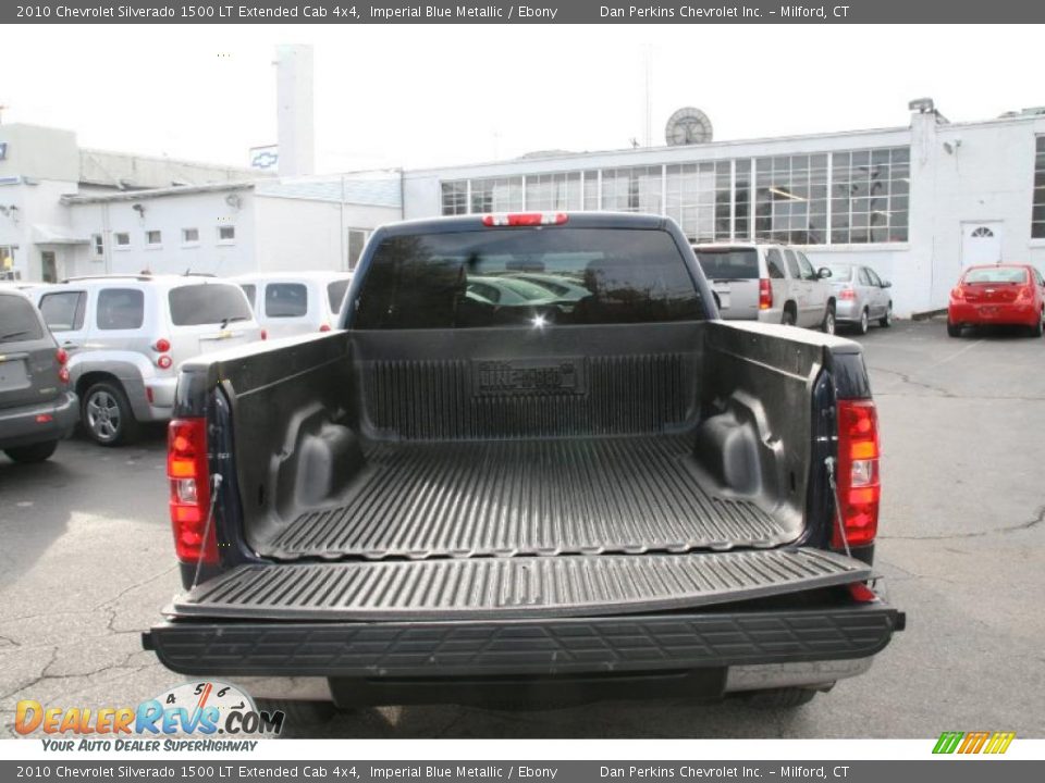 2010 Chevrolet Silverado 1500 LT Extended Cab 4x4 Imperial Blue Metallic / Ebony Photo #7