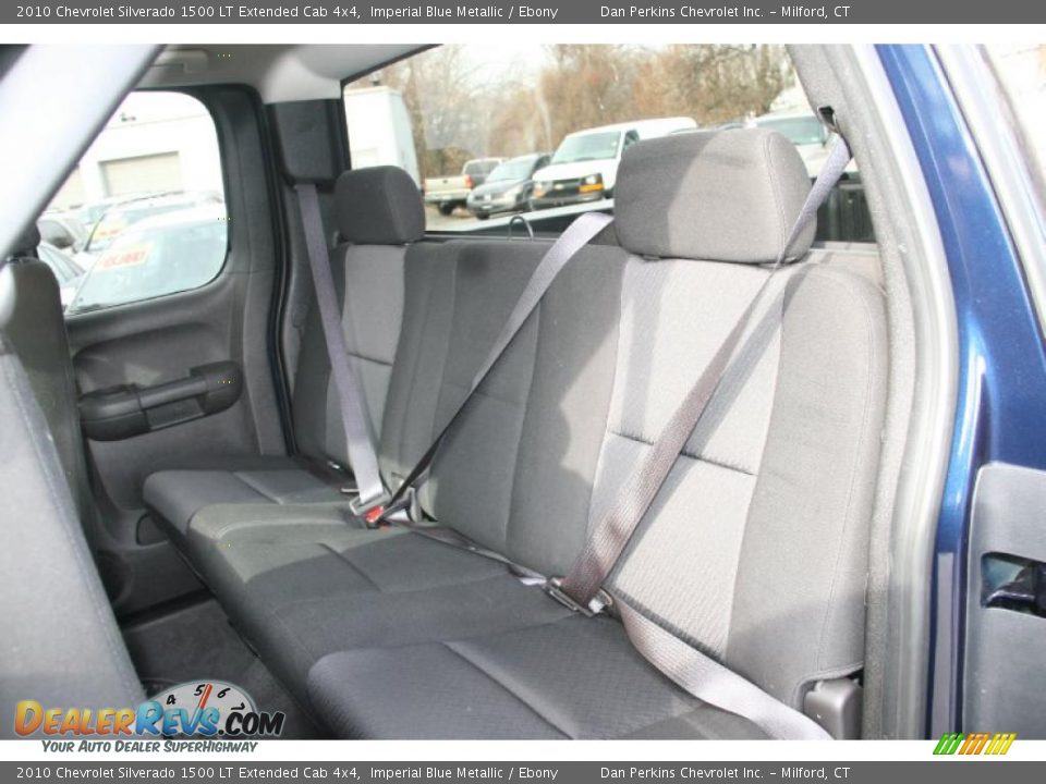 2010 Chevrolet Silverado 1500 LT Extended Cab 4x4 Imperial Blue Metallic / Ebony Photo #12