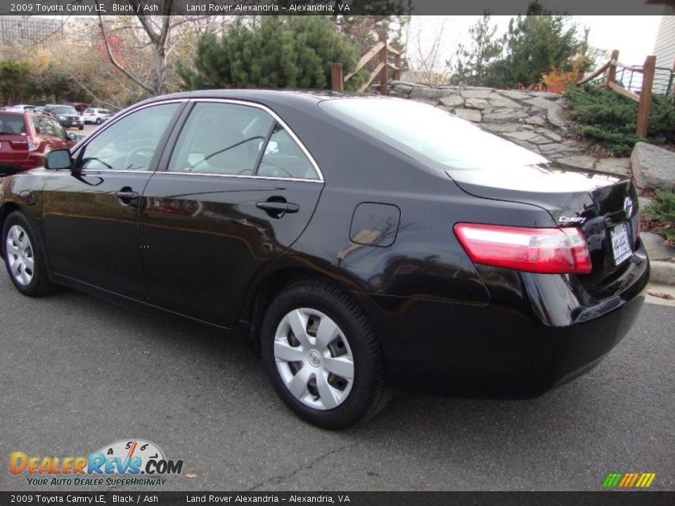 2009 Toyota Camry LE Black / Ash Photo #3
