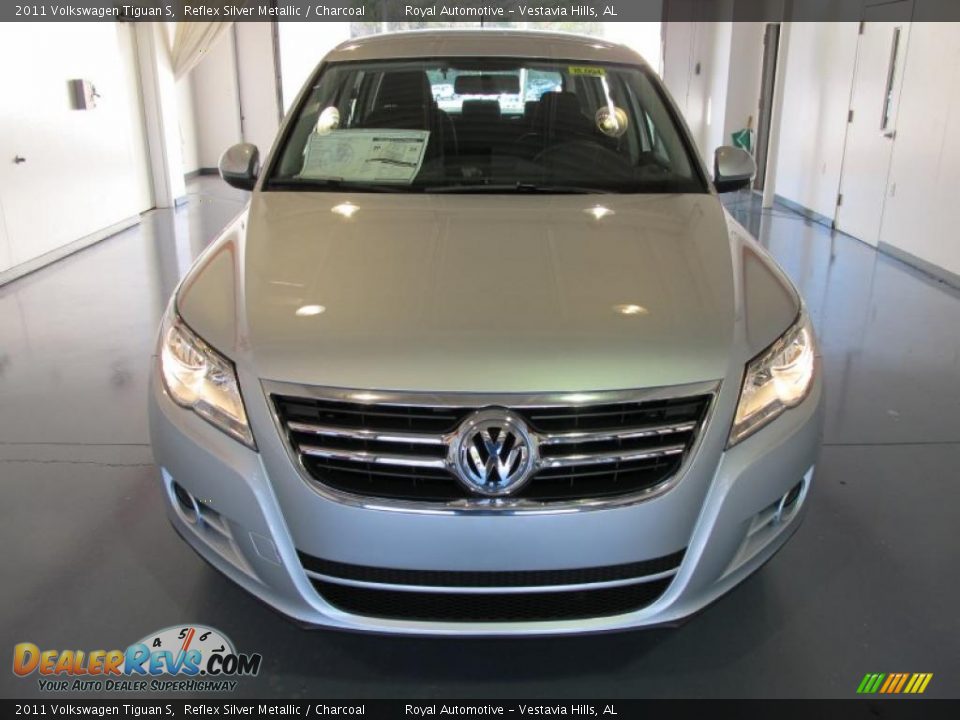 2011 Volkswagen Tiguan S Reflex Silver Metallic / Charcoal Photo #6