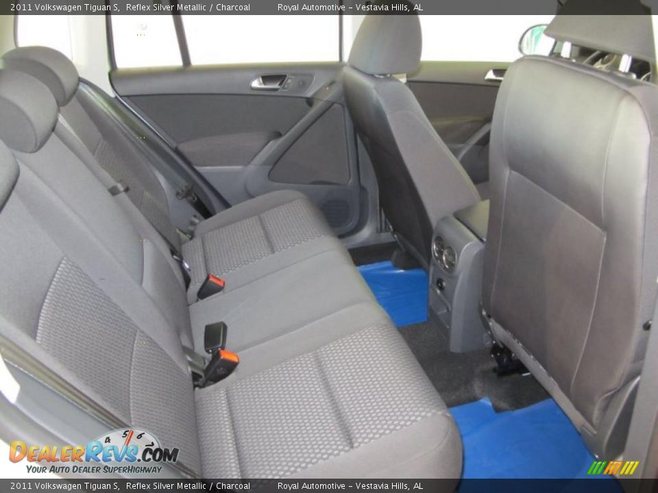 2011 Volkswagen Tiguan S Reflex Silver Metallic / Charcoal Photo #8