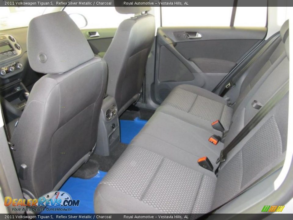 2011 Volkswagen Tiguan S Reflex Silver Metallic / Charcoal Photo #11