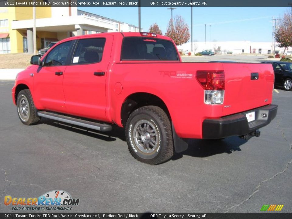 Radiant Red 2011 Toyota Tundra TRD Rock Warrior CrewMax 4x4 Photo #4