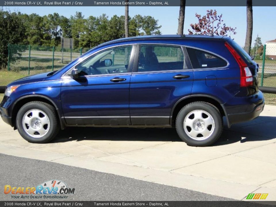 Royal blue pearl honda crv 2008 #7