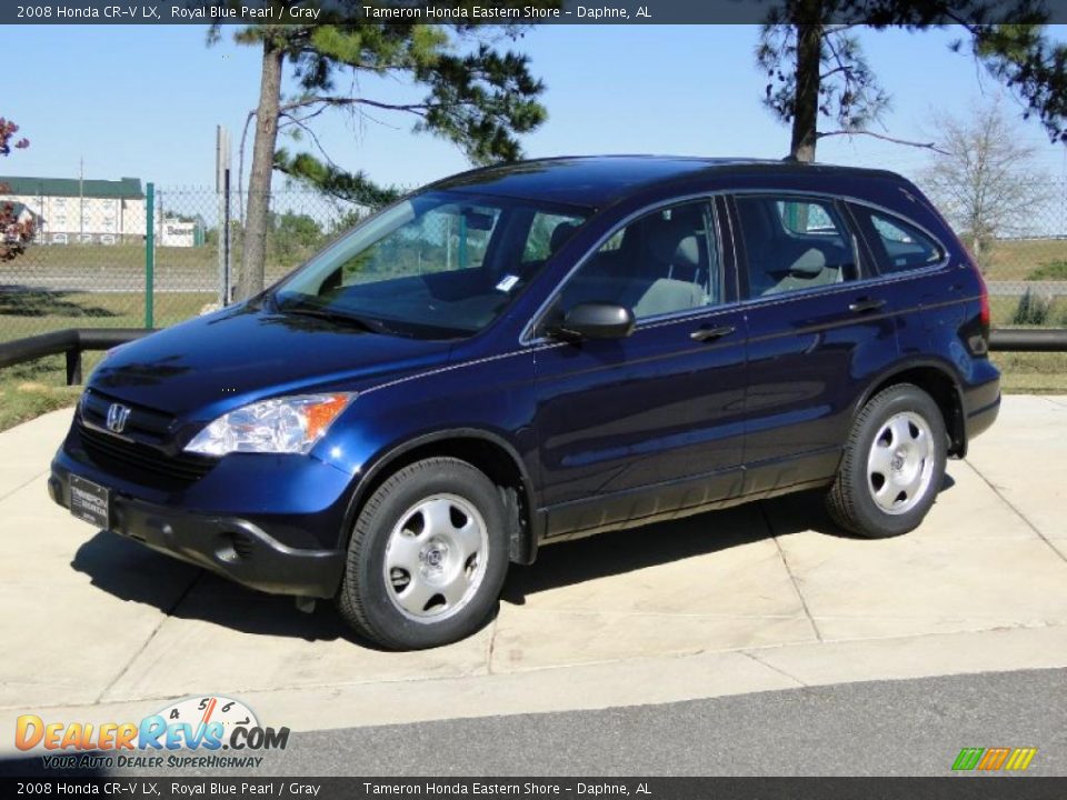 Front 3/4 View of 2008 Honda CR-V LX Photo #10