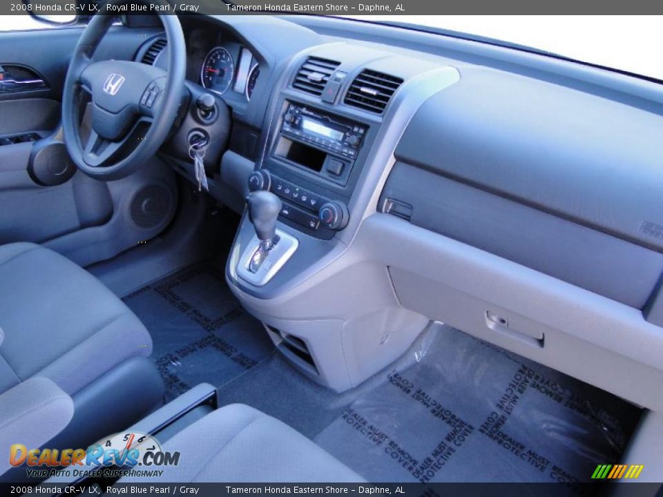 Gray Interior - 2008 Honda CR-V LX Photo #24