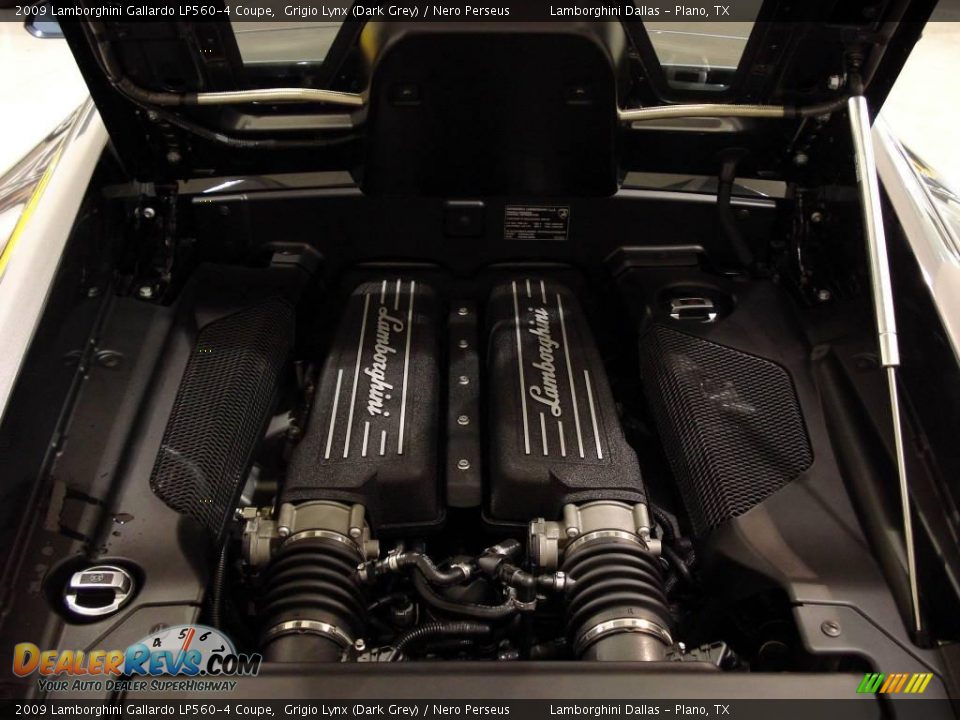 2009 Lamborghini Gallardo LP560-4 Coupe 5.2 Liter DOHC 40-Valve VVT V10 Engine Photo #15