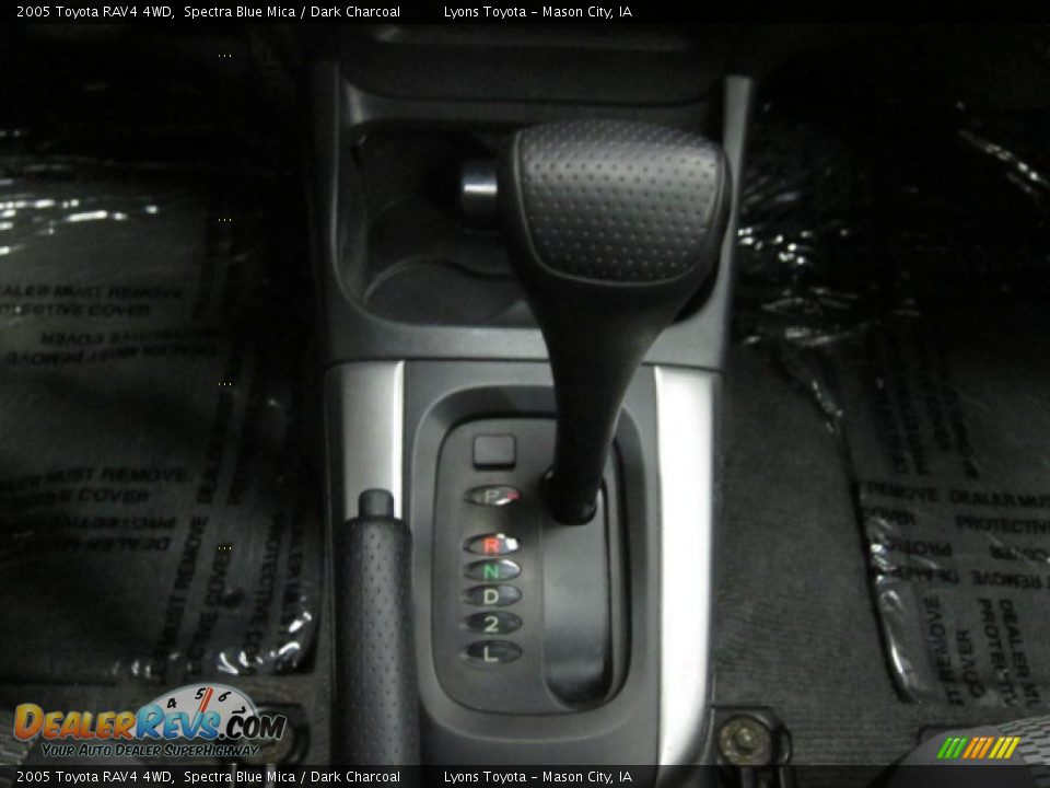 2005 Toyota RAV4 4WD Spectra Blue Mica / Dark Charcoal Photo #8