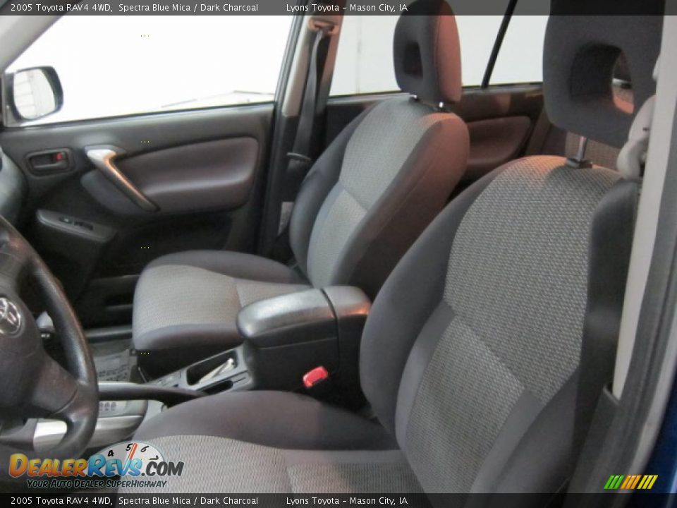 2005 Toyota RAV4 4WD Spectra Blue Mica / Dark Charcoal Photo #9