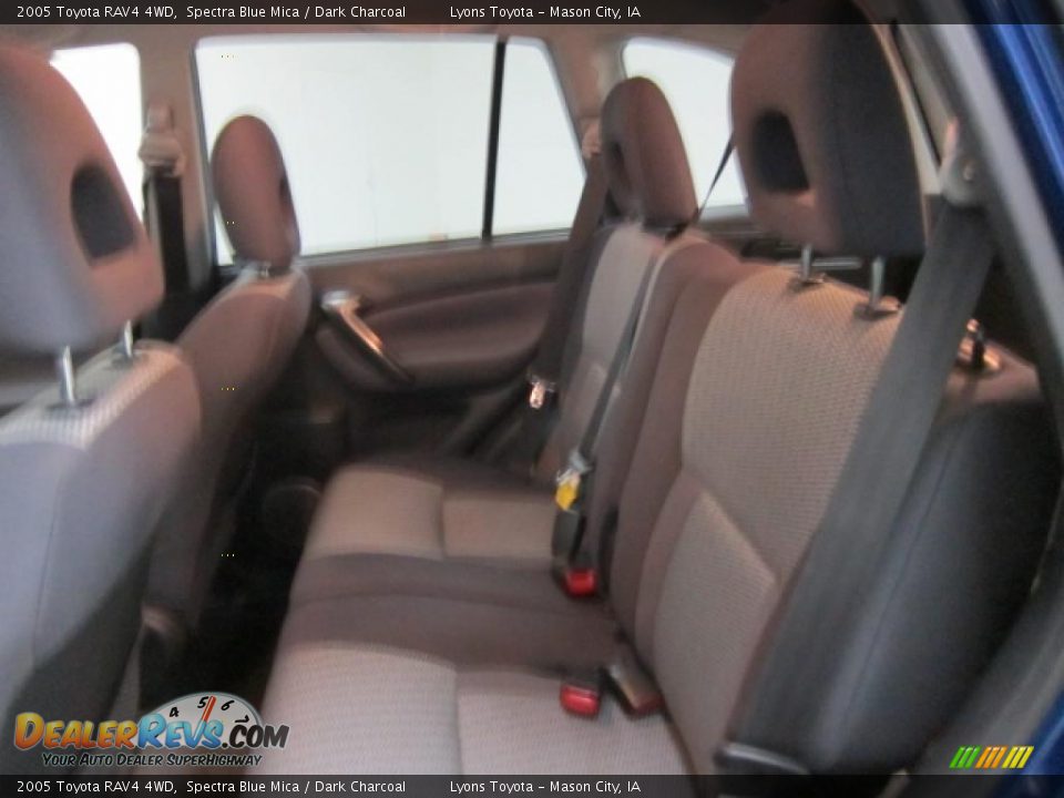 2005 Toyota RAV4 4WD Spectra Blue Mica / Dark Charcoal Photo #10