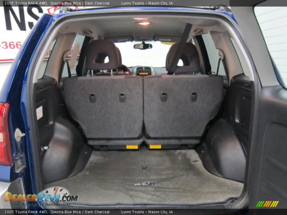 2005 Toyota RAV4 4WD Spectra Blue Mica / Dark Charcoal Photo #15