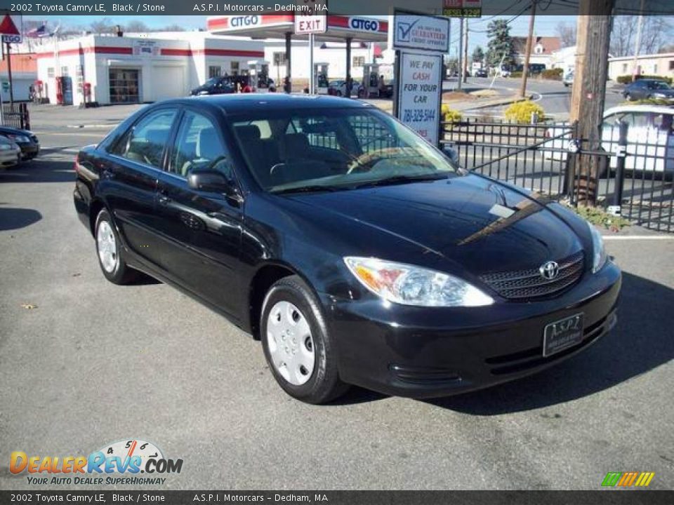 2002 black toyota camry #1