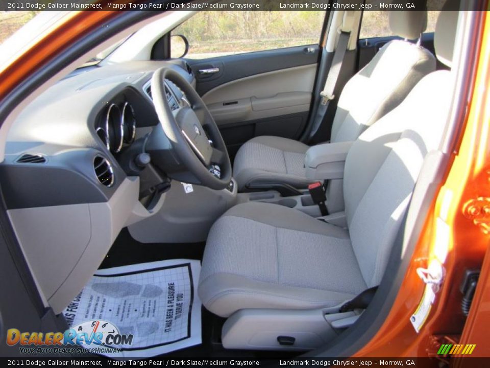 Dark Slate/Medium Graystone Interior - 2011 Dodge Caliber Mainstreet Photo #6