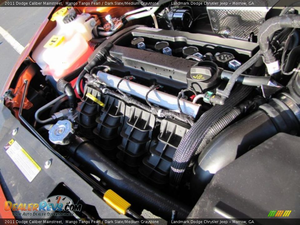 2011 Dodge Caliber Mainstreet 2.0 Liter DOHC 16-Valve VVT 4 Cylinder Engine Photo #12