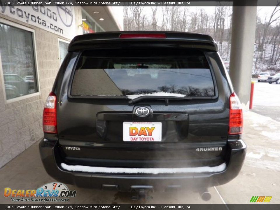 2006 Toyota 4Runner Sport Edition 4x4 Shadow Mica / Stone Gray Photo #3