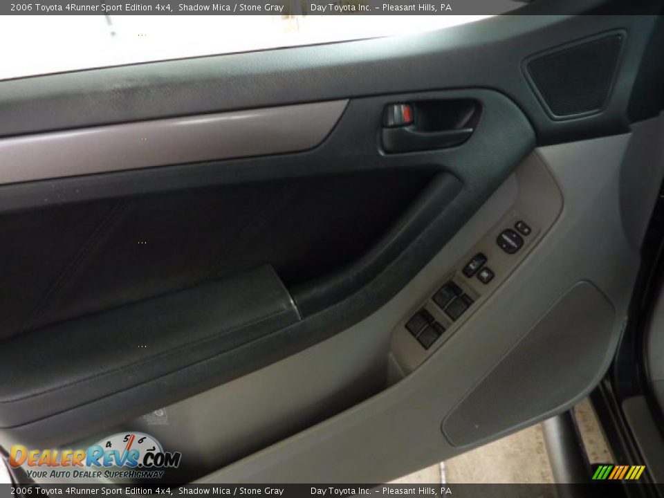 2006 Toyota 4Runner Sport Edition 4x4 Shadow Mica / Stone Gray Photo #11