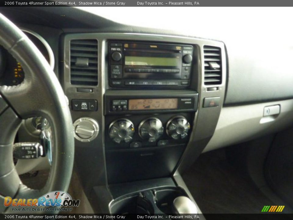 2006 Toyota 4Runner Sport Edition 4x4 Shadow Mica / Stone Gray Photo #13