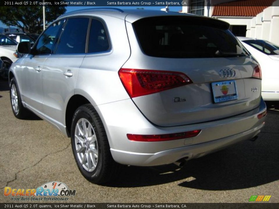 2011 Audi Q5 2.0T quattro Ice Silver Metallic / Black Photo #3