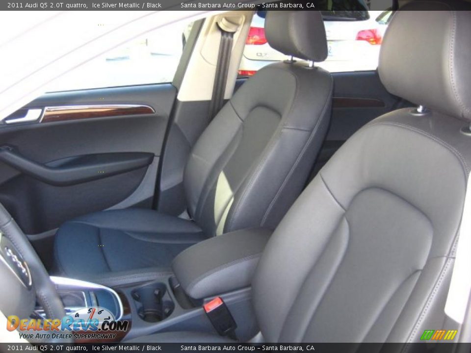 Black Interior - 2011 Audi Q5 2.0T quattro Photo #5