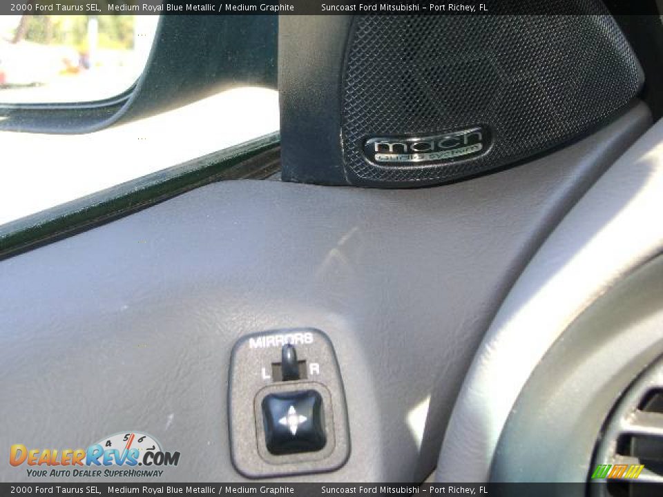 2000 Ford Taurus SEL Medium Royal Blue Metallic / Medium Graphite Photo #16