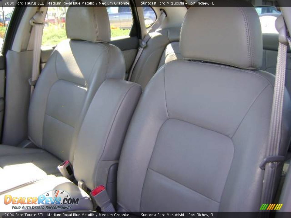 2000 Ford Taurus SEL Medium Royal Blue Metallic / Medium Graphite Photo #17