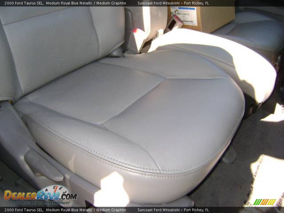 2000 Ford Taurus SEL Medium Royal Blue Metallic / Medium Graphite Photo #20