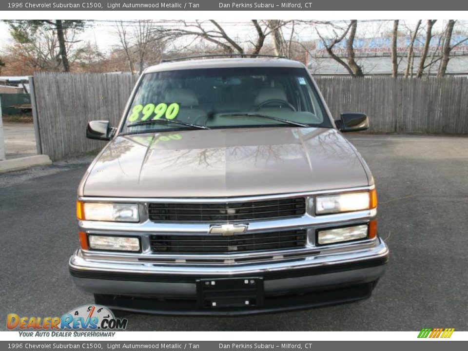 1996 Chevrolet Suburban C1500 Light Autumnwood Metallic / Tan Photo #2