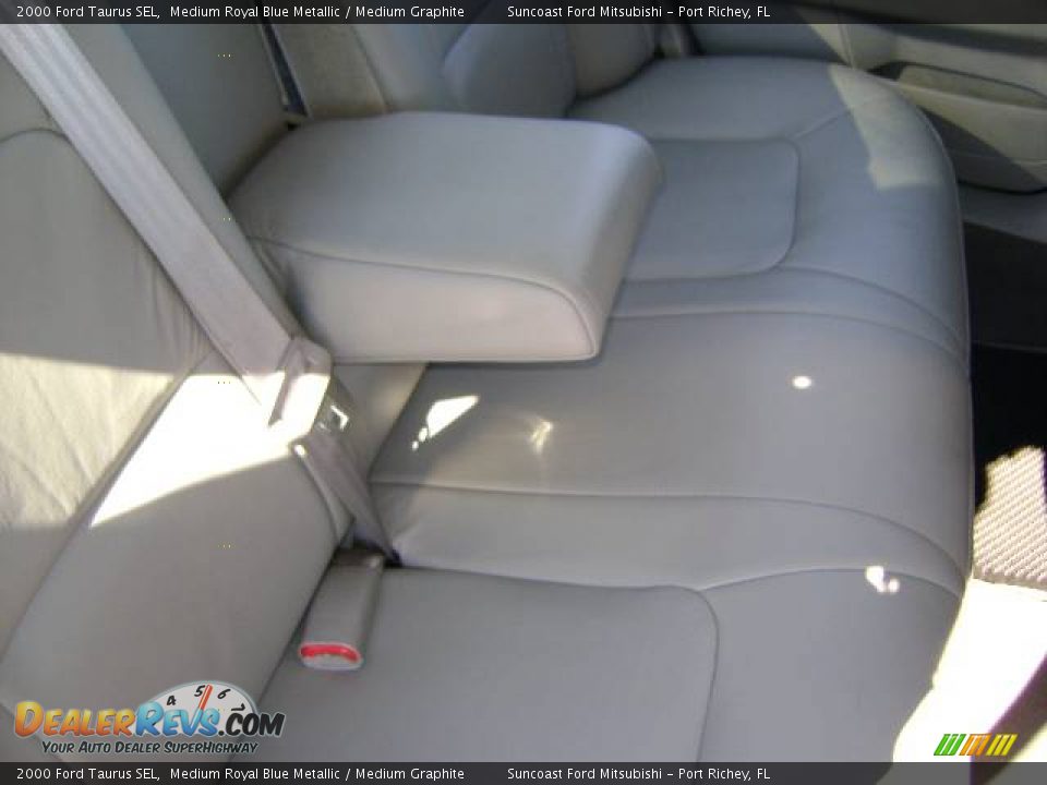 2000 Ford Taurus SEL Medium Royal Blue Metallic / Medium Graphite Photo #24