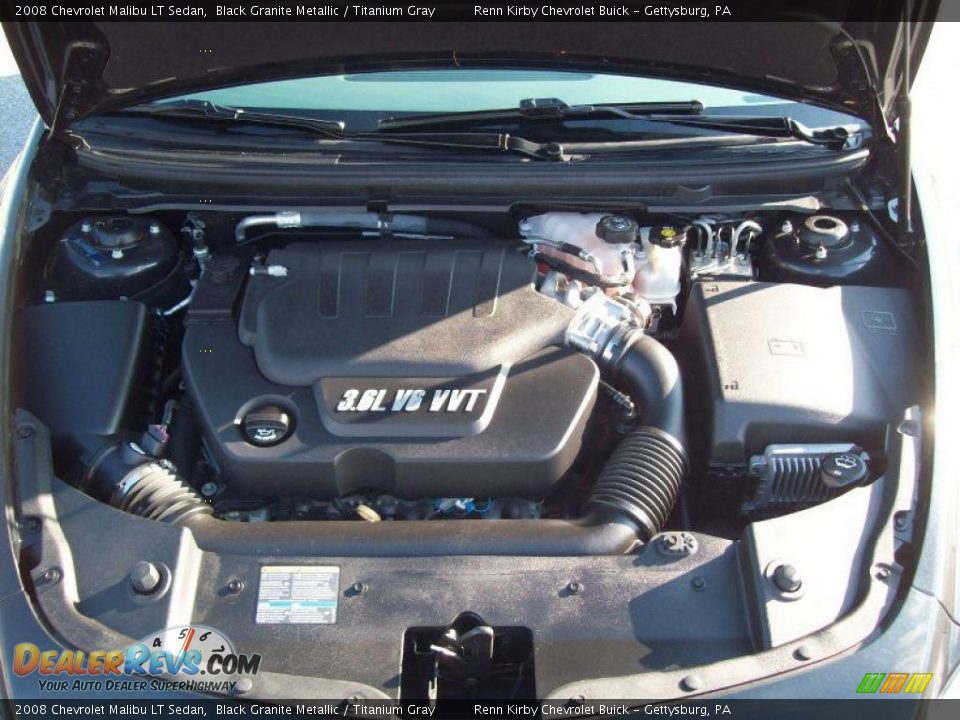 2008 Chevrolet Malibu LT Sedan 3.6 Liter DOHC 24Valve VVT V6 Engine Photo 17