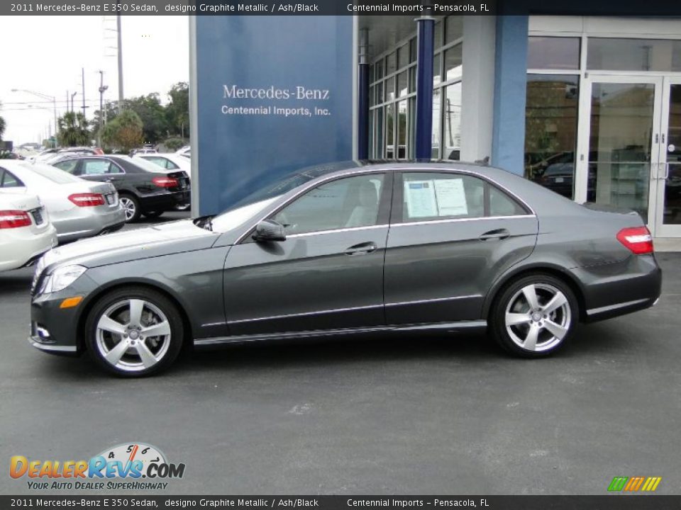 designo Graphite Metallic 2011 Mercedes-Benz E 350 Sedan Photo #6