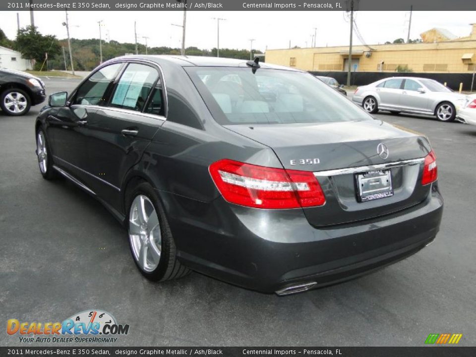 designo Graphite Metallic 2011 Mercedes-Benz E 350 Sedan Photo #8
