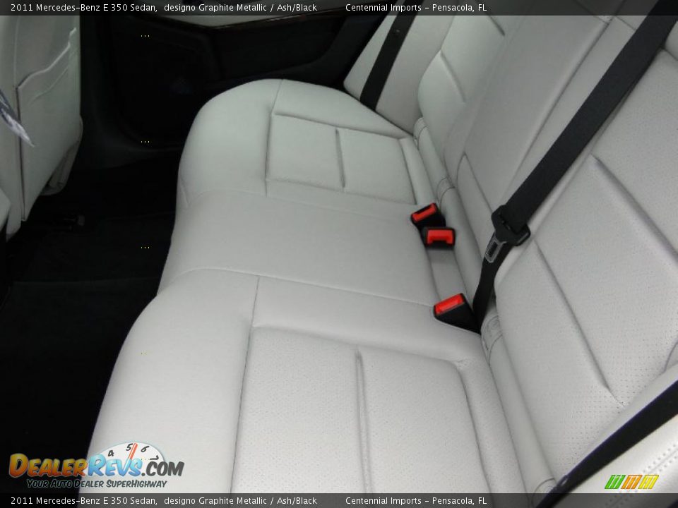 Ash/Black Interior - 2011 Mercedes-Benz E 350 Sedan Photo #35