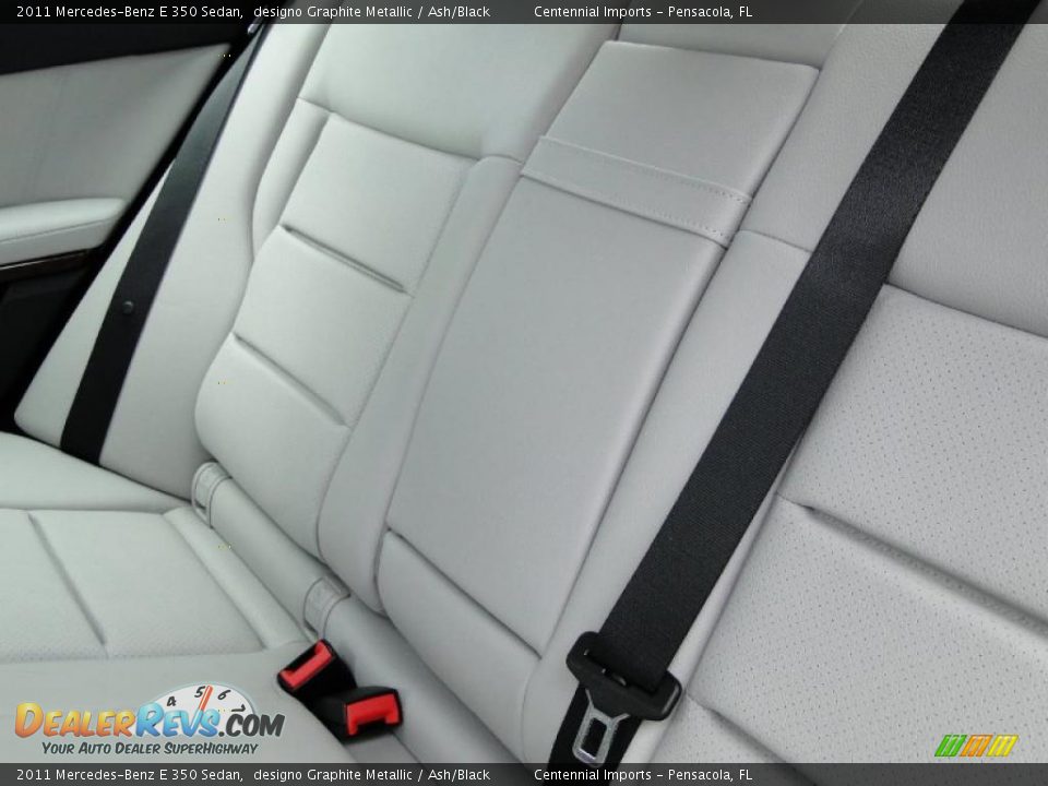 Ash/Black Interior - 2011 Mercedes-Benz E 350 Sedan Photo #36