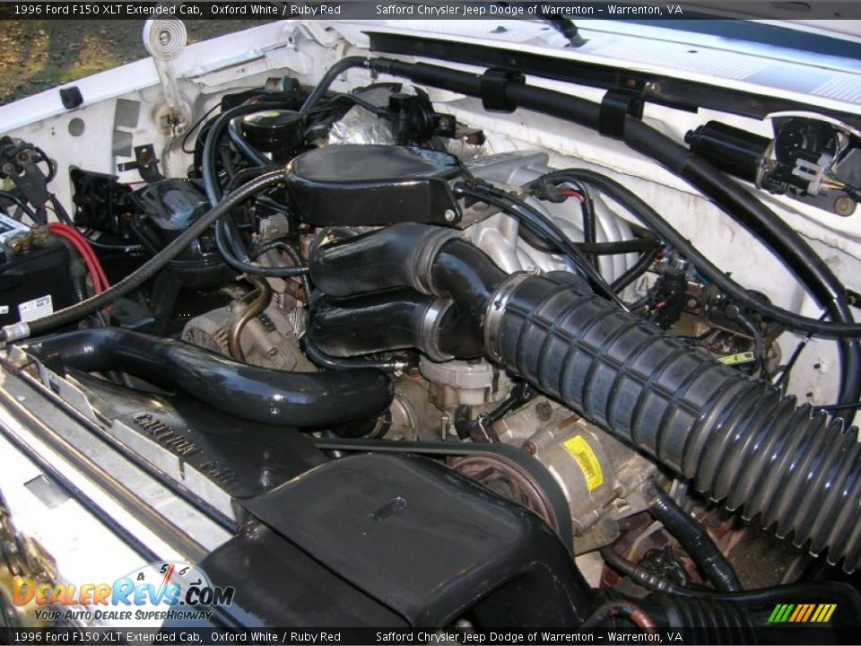 1996 Ford F150 XLT Extended Cab 5.8 Liter OHV 16-Valve V8 Engine Photo #12